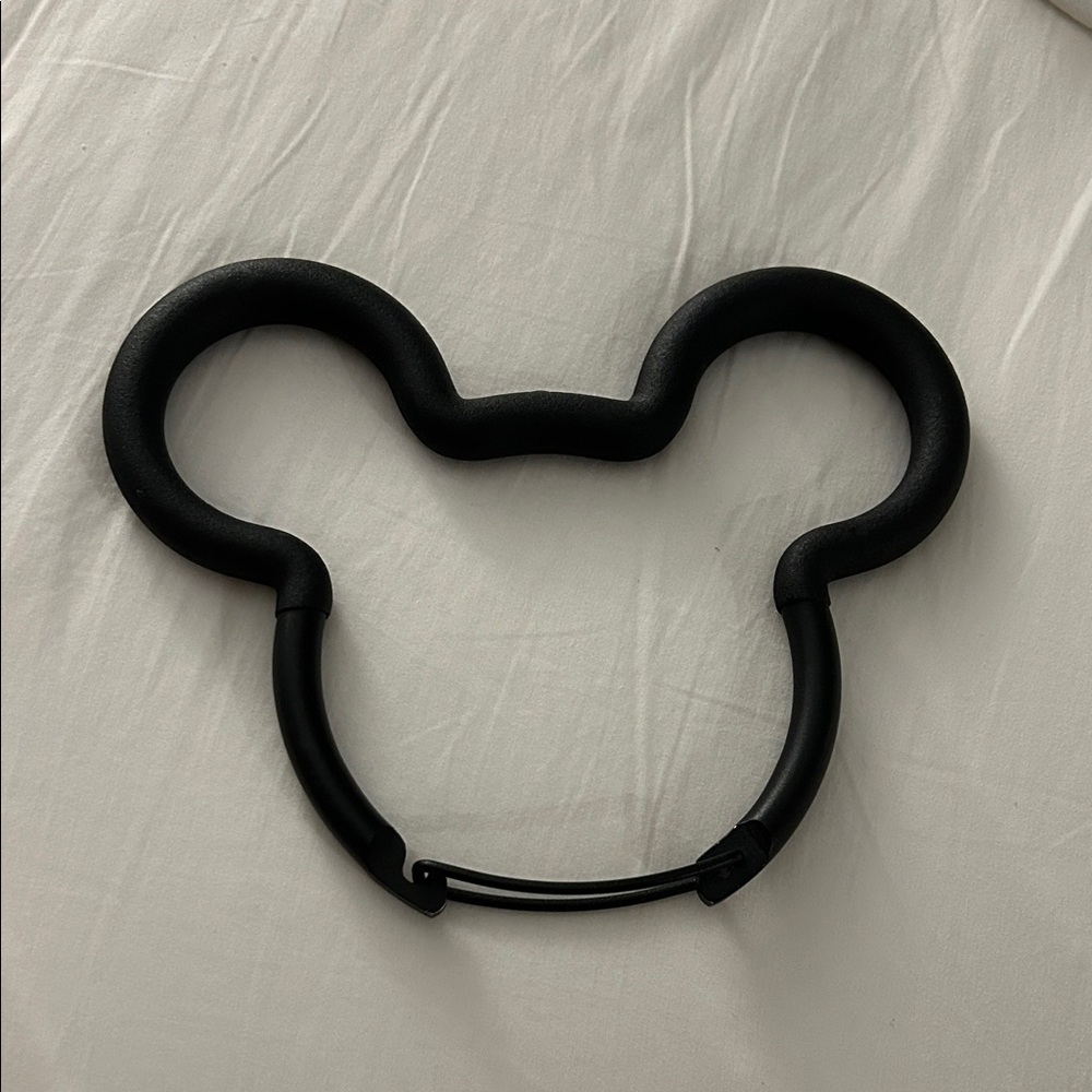 ✨🖤Petunia pickle bottom PPB Black Mickey Mouse Shaped stroller hook 🖤✨